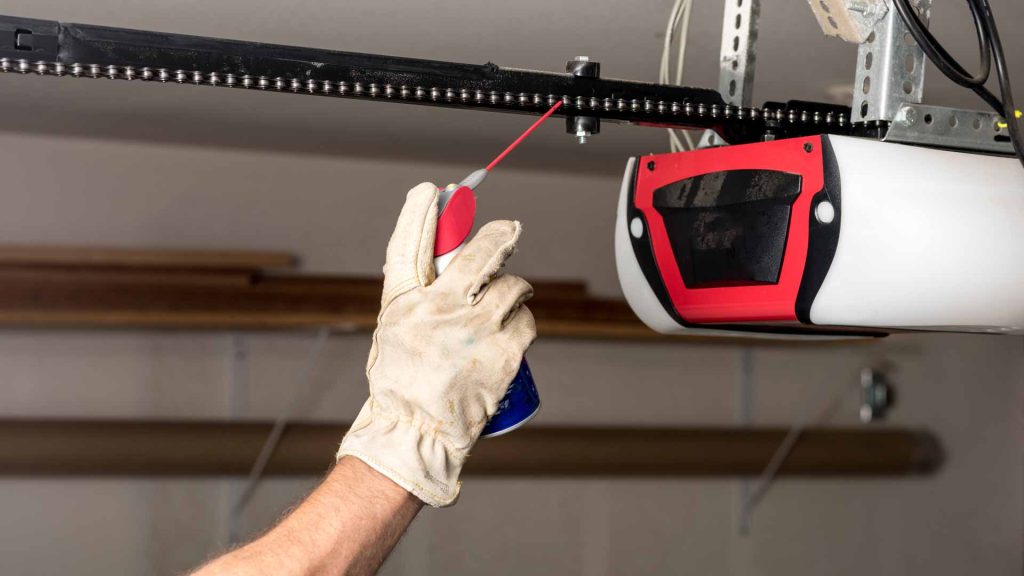 Garage Door Lubrication Maintenance