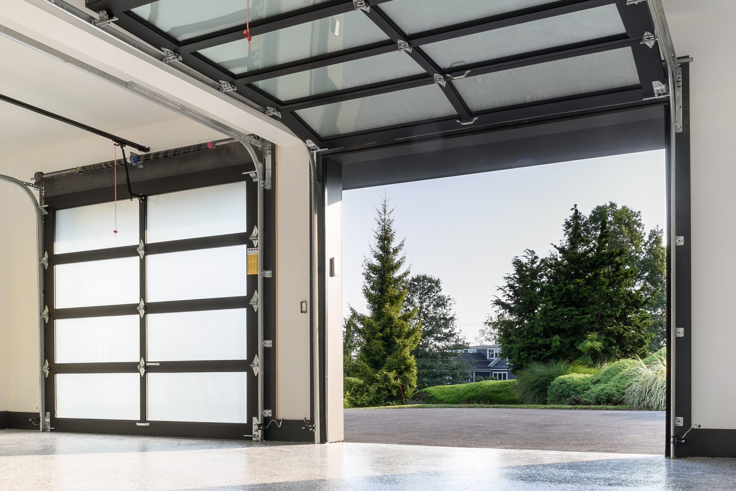 Modern Double Garage Door